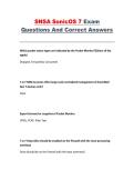 SNSA SonicOS 7 Exam Questions and Correct Answers &ndash; Certification Exam Prep
