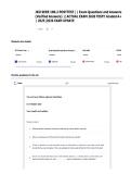 JKO SERE 100&period;2 Posttest Exam Questions & Answers &vert; Verified Solutions &vert; Latest 2026 Study Guide &vert; Exam Prep