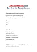 LGAV 3110 Midterm Exam Questions and Correct Answers &ndash; Aviation Maintenance Exam Prep