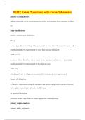 KLETC Exam Questions with Correct Answers