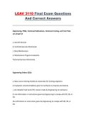 LGAV 3110 Final Exam Questions and Correct Answers &ndash; Aviation Maintenance Exam Prep
