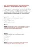 Solar Energy Equipment Installer Exam &vert; Comprehensive Study Guide & Practice Questions &lpar;Latest 2026-2027