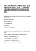 TIETZ FUNDAMENTALS QUESTION SET WITH&NewLine;RATIONALES AND CLINICAL LABORATORY&NewLine;MEDICINE AND DISEASE MARKERS REVIEW&NewLine;2026