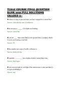 TLSAE COURSE FINAL QUESTION&NewLine;BANK 2026 FULL SOLUTIONS&NewLine;GRADED A&plus;&NewLine;