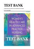 Test Bank for Women's Health Care in Advanced Practice Nursing&comma; Second Edition by Alexander &vert; All chapters Covered