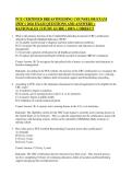 PCE Certified Breastfeeding Counselor Exam &lpar;PDF&rpar; &vert; 2026 Exam Questions and Answers &plus; rationales &vert; Study Guide &vert; 100&percnt; Correct