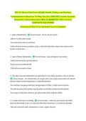 DCF 40 Hours Child Care &lpar;HSAN&rpar; Health&comma; Safety&comma; and Nutrition &NewLine;Comprehensive Resource To Help You Ace 2026-2027 Exams Includes &NewLine;Frequently Tested Questions With ELABORATED 100&percnt; Correct &NewLine;COMPLETE SOLUTIONS &NewLine;Guaranteed Pass First Attempt&excl;&excl; Current Update