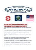 GIA COLORED STONES CORRECT EXAM TEST PAPER QUESTIONS AND ANSWERS SURE 