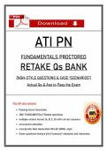 &lpar;Actual Exams & Retake Exams&rpar; For 2023 ATI PN Fundamentals - Complete Bundle