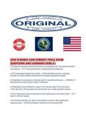2026 FLORIDA CAM CORRECT FINAL EXAM QUESTIONS AND ANSWERS SURE