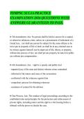 TOMPSC SCCJA PRACTICE&NewLine;EXAMINATION 2026 QUESTIONS WITH&NewLine;ANSWERS GUARANTEED TO PASS&period;