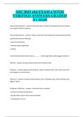 ASU BIO 182 Exam 2 &ndash; Complete Study Guide&comma; Practice Questions&comma; and Course Exam Preparation