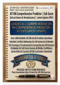 &lpar;Actual Exams & Retake Exams&rpar; For ATI RN Comprehensive Predictor &vert; ATI Exit &lpar;Latest Update 2025&sol;2026&rpar; &ndash; Complete Test Bank with NGN-Style Questions & Verified Answers &vert; Graded A&plus;