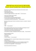 CNIM SSEP Exam with all Correct & 100&percnt; Verified Answers &vert;Actual Complete Exam &vert;Already Graded A&plus;