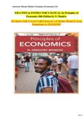 Principles of Economics&comma; 10th Edition &lpar;ECON&rpar; by N&period; Gregory Mankiw&colon; Complete Instructor Manual & Solutions Guide &vert; All Chapters&semi; Comprehensive Exam Prep and Teaching Resource