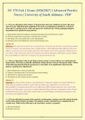 NU 578 Unit 1 Exam 2026-2027 &vert; Advanced Practice Nurses &vert; University of South Alabama &vert; 150 Q&A with Rationales &vert; Comprehensive Review