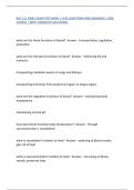 BLG 111 FINAL EXAM TEST BANK &vert; 1145 QUESTIONS AND ANSWERS &vert; 2026 UPDATE &vert; WITH COMPLETE SOLUTIONS&period;