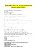 ASAP CNIM Questions with all Correct & 100&percnt; Verified Answers &vert;Already Graded A&plus;