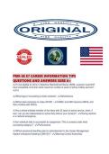 PMK-EE E7 CAREER INFORMATION TIPS&NewLine;QUESTIONS AND ANSWERS SURE A&plus;