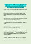 Georgia CO Exam - WDO Category 2026 UPDATED ACTUAL Exam Questions and CORRECT Answers &vert;100&percnt; VERIFIED ALREADY RATED A&plus;