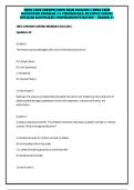 HFMA CRCR CERTIFICATION EXAM 2026&sol;2027 &vert; HFMA CRCR NATIONWIDE PROGRAM &vert; 75 VERIFIED Q&A &vert; MULTIPLE-CHOICE &vert; DETAILED RATIONALES &vert; COMPREHENSIVE REVIEW &ndash; GRADED A&plus;