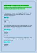 Portage Learning NURS 251 Pharmacology Final Exam 2026&sol;2027 &vert; Verified Questions & Answers&NewLine;