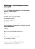 SNSP SonicOS 7 Exam Questions and Answers&vert; Latest Update