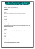 ILLINOIS SECURITY CONTRACTOR LICENSING PRACTICE TEST LATEST 2026&sol;2027 &vert; COMPLETE 200 PRACTICE QUESTIONS &vert; MULTIPLE-CHOICES &vert; DETAILED RATIONALES &vert; NGN - ALIGNED &vert; NCLEX- STYLE - GRADED A&plus;