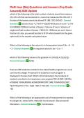 Math teas &lpar;38q&rpar; Questions and Answers &lpar;Top Grade Assured&rpar; 2026 Update&period;