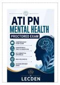 ATI PN Mental Health Proctored Exam &vert; Study Guide & NGN Practice Pack &lpar;Latest 2026-2027&rpar;
