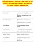 Saylor Academy - PHIL102 Final exam Study&NewLine;guide Questions and Answers with Verified&NewLine;Solutions &vert; Latest Updated 2026