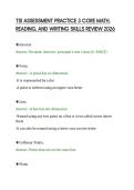 TSI ASSESSMENT PRACTICE 3 CORE MATH&comma;&NewLine;READING&comma; AND WRITING SKILLS REVIEW 2026&NewLine;