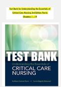 Test Bank for Understanding the Essentials of Critical Care Nursing&comma; 3rd Edition by Kathleen Perrin and Carrie MacLeod &vert; Complete Chapters 1&ndash;19 &vert; Verified Questions & Answers &vert; 2025&sol;2026 Updated &vert; A&plus; Graded