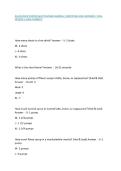 BLACK ROCK COFFEE BAR TRAINING MANUAL &vert; QUESTIONS AND ANSWERS &vert; 2026 UPDATE &vert; 100&percnt; CORRECT&period;
