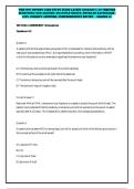 WEB WOC OSTOMY CARE STUDY GUIDE LATEST 2026&sol;2027 &vert; 50 VERIFIED QUESTIONS &vert; NGN-ALIGNED &vert; MULTIPLE-CHOICE &vert; DETAILED RATIONALES &vert; 100&percnt; CORRECT ANSWERS &vert; COMPREHENSIVE REVIEW &ndash; GRADED A&plus;