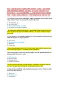 WGU C180-INTRODUCTION TO PSYCHOLOGY EXAM&rsqb; &ndash; QUESTIONS &NewLine;AND ANSWERS &vert; VERIFIED AND WELL DETAILED ANSWERS PLUS &NewLine;RATIONALES &vert; GUARANTEED PASS &vert; LATEST EXAM UPDATE &vert; EXAM &NewLine;PREP &vert; STUDY GUIDE &vert; PRACTICE TEST&vert; DOWNLOAD INSTANT PDF 