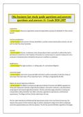 FBLA Business Law Study Guide &vert; 2026&sol;2027 &vert; A&plus; Grade &vert; Questions and Answers &vert;Exam preparation