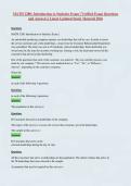 MATH 1280&colon; Introduction to Statistics Exam &vert; Verified Exam Questions and Answers &vert; Latest Updated Study Material 2026