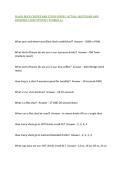 BLACK ROCK COFFEE BAR STUDY GUIDE &vert; ACTUAL QUESTIONS AND ANSWERS &vert; 2026 UPDATE &vert; SCORED A&plus;