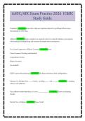 AADC&sol;ADC Exam Practice 2026 IC&RC&NewLine;Study Guide