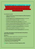 QAC &lpar;Qualified Applicator Certificate&rpar; Exam - Laws And &NewLine;Regulations Practice Test QUESTIONS AND CORRECT &NewLine;ANSWERS &lpar;VERIFIED ANSWERS&rpar; PLUS RATIONALES &NewLine;2026 Q&A &vert; INSTANT DOWNLOAD PDF 2025&sol;2026 Q&A &vert; &NewLine;Instant Download PDF 
