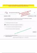 Updated ATI RN Comprehensive Predictor 2026 Exit Assessment with NGN 180 Questions and Rationales to Pass RN ATI Comprehensive Predictor Exit Test with NGN 180 Questions and Answers&NewLine;