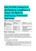 2026&sol;2027 S-Tier Master Test Bank&colon; SaskHousing Maintenance & Statutory Compliance &lpar;RTA&comma; OHS&comma; NBC&rpar; &vert; 19&plus; Elite Q&A