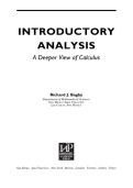 Introductory Analysis A Deeper View of Calculus &ndash; Complete Study Guide & Notes