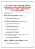 NYC Associate Benefit Opportunity Specialist &NewLine;Practice Exam Comprehensive Civil Service Test &NewLine;Preparation 2026 Edition &vert; Verified Questions &NewLine;with Detailed Rationales