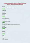 Medication Administration Exam 1 &vert; Verified Exam Questions and Answers &vert; Latest Updated Study Material 2026