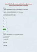 Egans Medical Gas Therapy Exam &vert; Verified Exam Questions and Answers &vert; Latest Updated Study Material 2026
