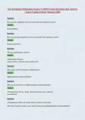 Gas Exchange Medications Exam &vert; Verified Exam Questions and Answers &vert; Latest Updated Study Material 2026