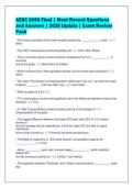 AESC 2050 Final &vert; Most Recent Questions&NewLine;and Answers &vert; 2026 Update &vert; Exam Review&NewLine;Pack