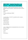 AESC 2050 &vert; Updated Questions and&NewLine;Answers &vert; Most Recent 2026 Edition
